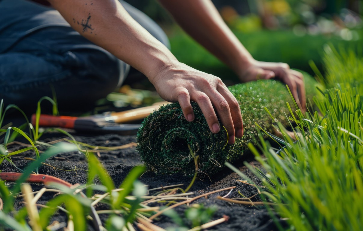 Turf removal and replacement services in Des Plaines, IL